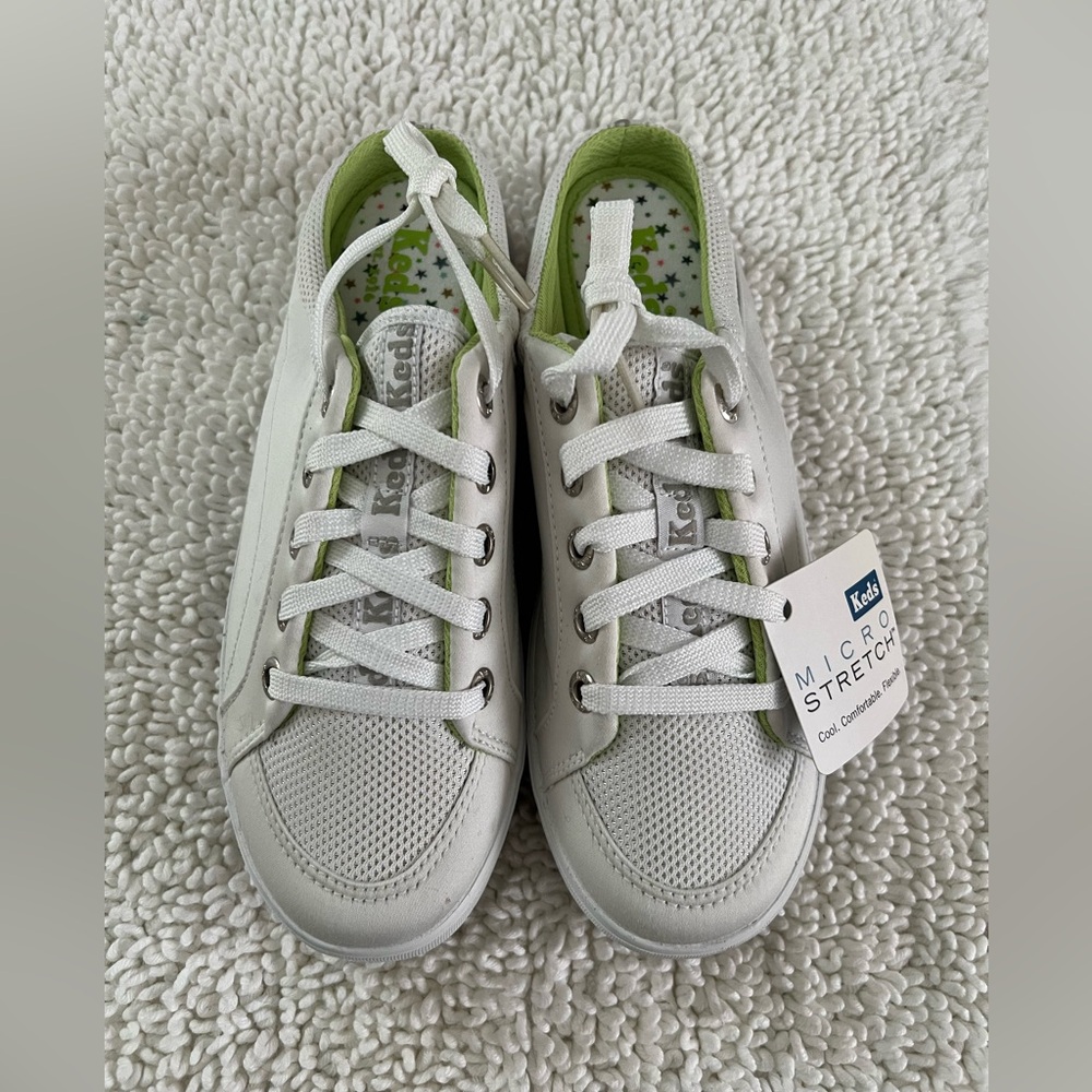 Keds White KickStart Slip-On Canvas Mules
NWT